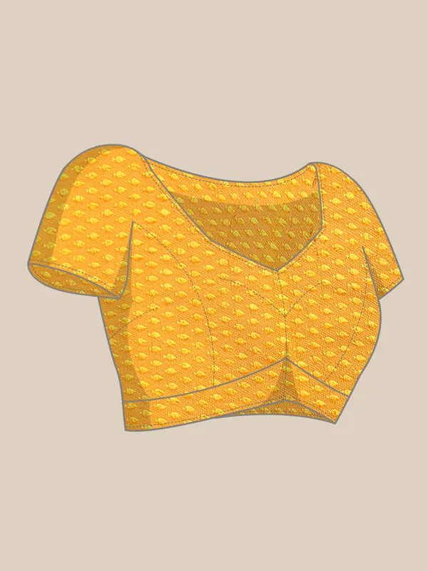 Yellow__Zomato_Silk_Swarovski_Work_Embroidery_Saree