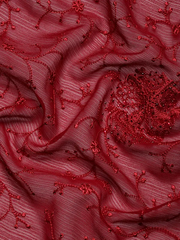 Maroon__Zomato_Silk_Swarovski_Work_Embroidery_Saree