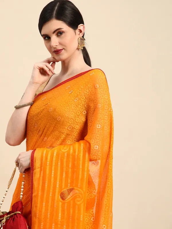 Yellow_Brasso_Full_Saree_Swaroski_Border