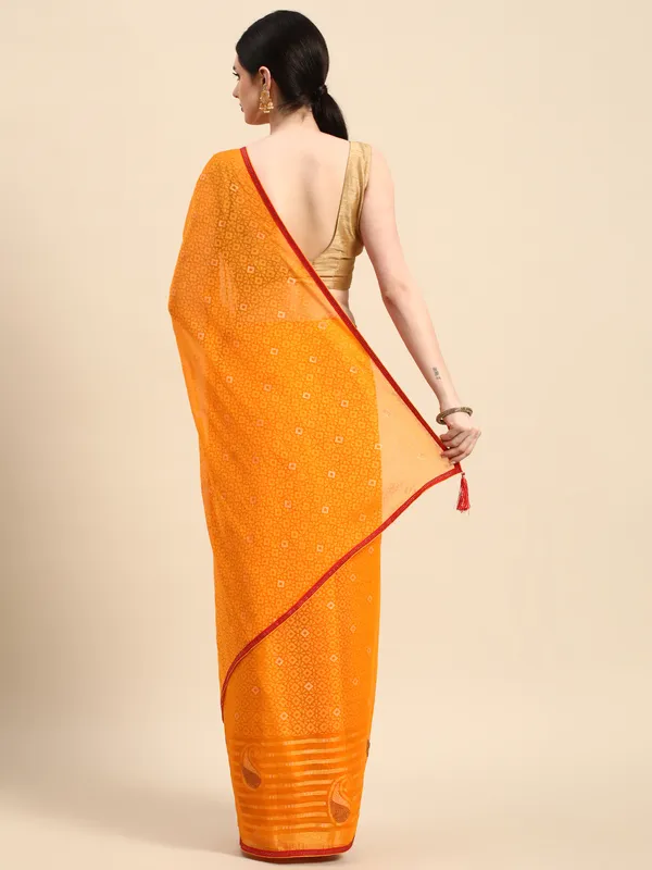 Yellow_Brasso_Full_Saree_Swaroski_Border