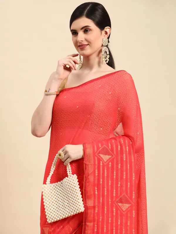 Pink_Brasso_Full_Saree_Swaroski_Border