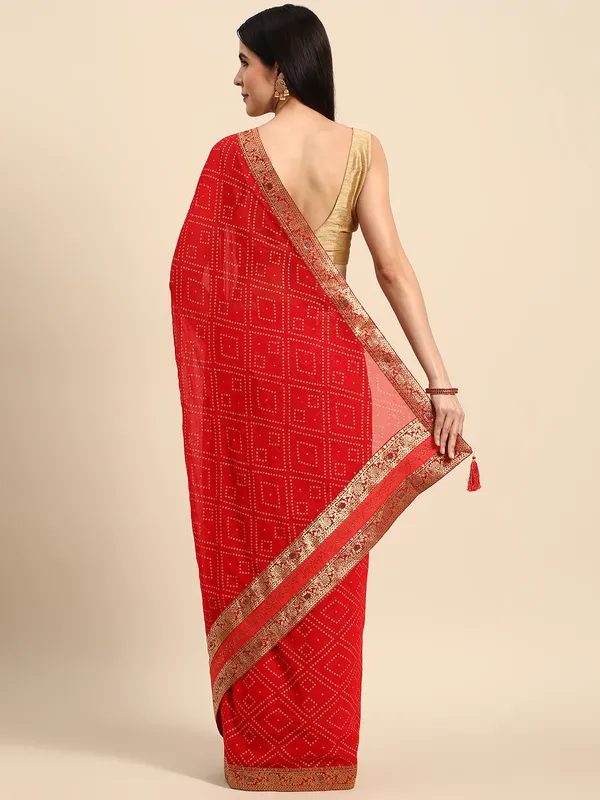 Indian_Women_Red_Georgette_Foil_with_Swarovski_work