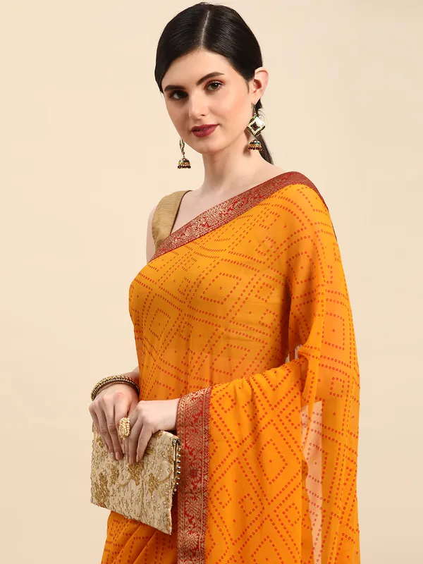 Indian_Women_Yellow_Georgette_Foil_with_Swarovski_work