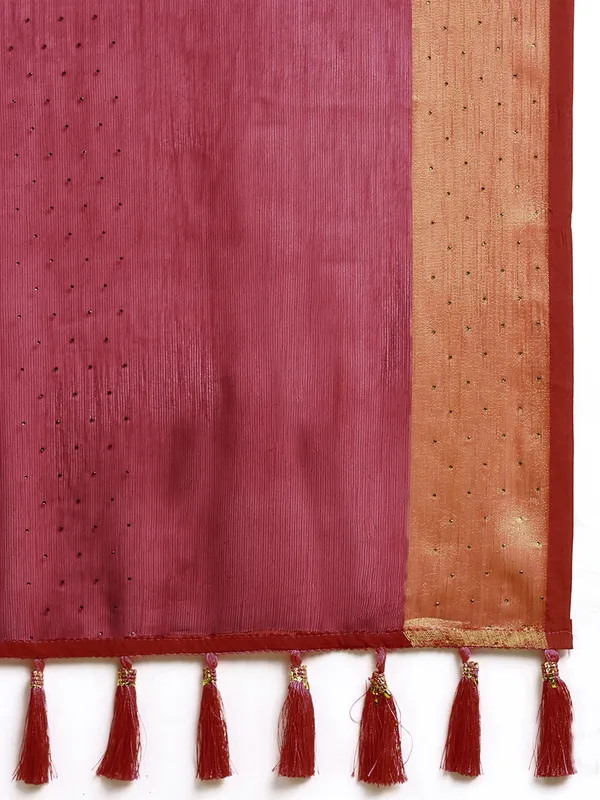 Purple_Viscoss_Chiffon_Swarovski_Work_Embroidery_Saree