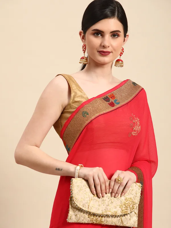 Pink_Zomato__Full_Saree_Fancy_Border_With_Swaroski_Diamond_Work