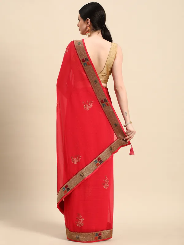 Pink_Zomato__Full_Saree_Fancy_Border_With_Swaroski_Diamond_Work