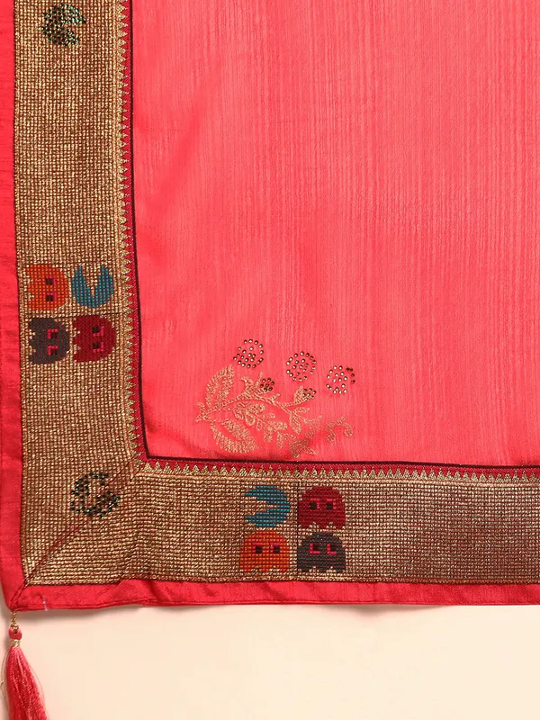 Pink_Zomato__Full_Saree_Fancy_Border_With_Swaroski_Diamond_Work