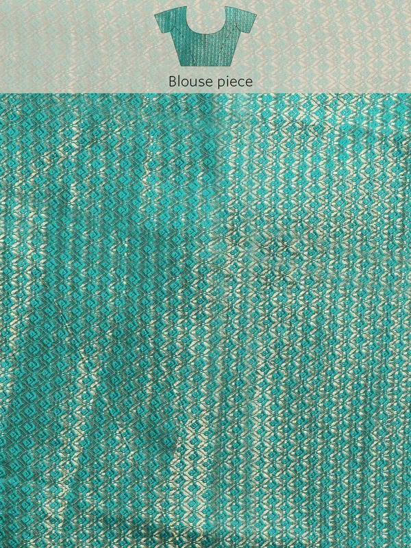 Green_Zomato___Saree__Butti_Print_With_Swaroski_Work