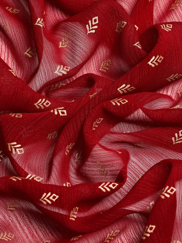 Maroon_Zomato___Saree__Butti_Print_With_Swaroski_Work