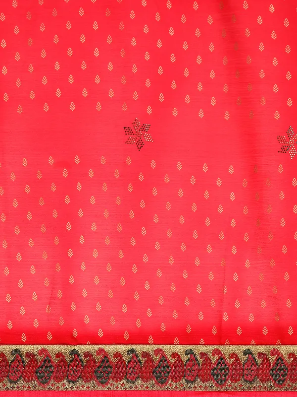 Pink_Zomato___Saree__Butti_Print_With_Swaroski_Work