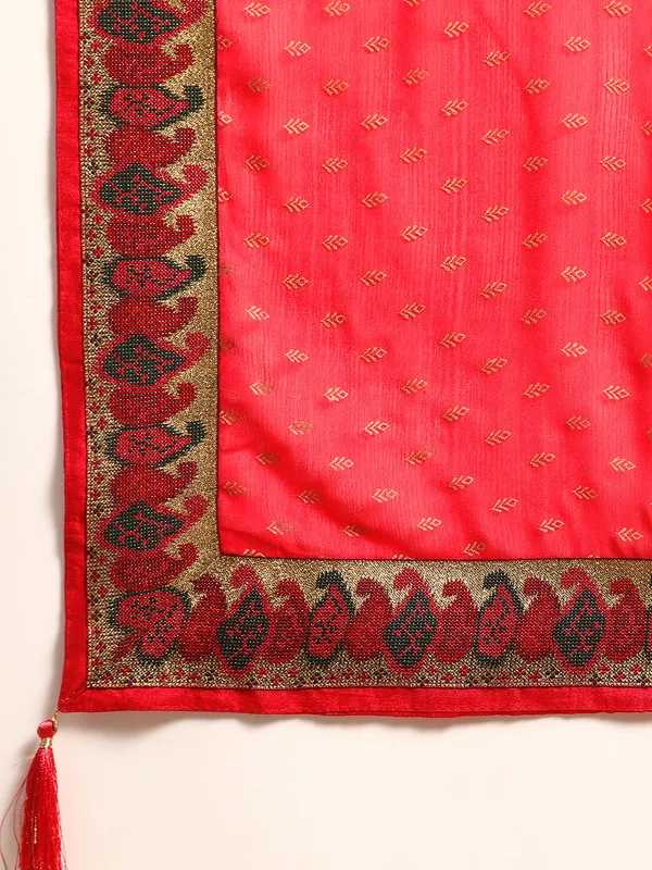 Pink_Zomato___Saree__Butti_Print_With_Swaroski_Work