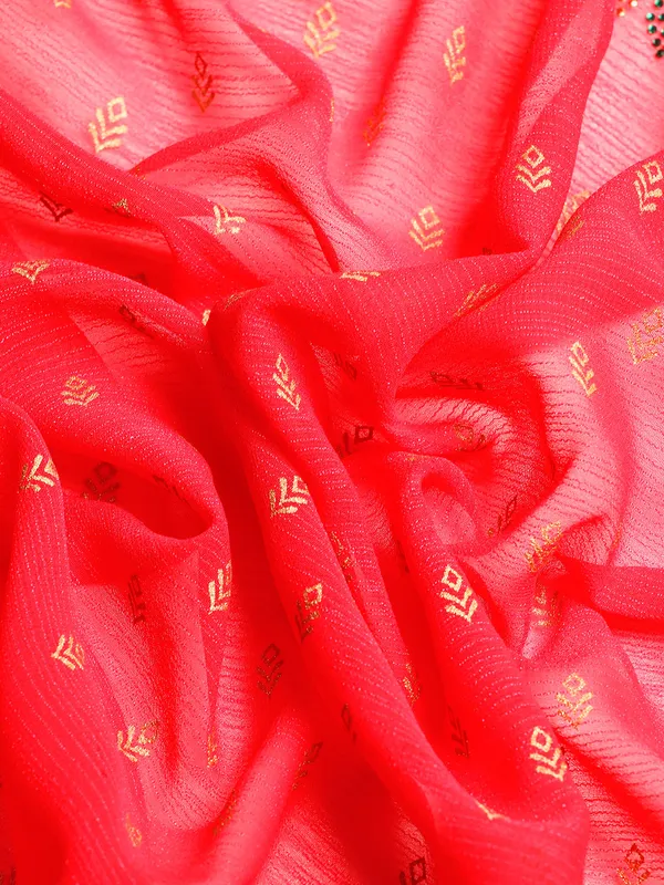 Pink_Zomato___Saree__Butti_Print_With_Swaroski_Work