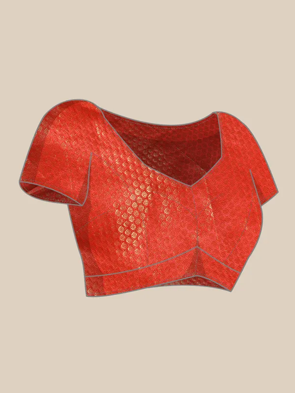 Pink_Zomato___Saree__Butti_Print_With_Swaroski_Work
