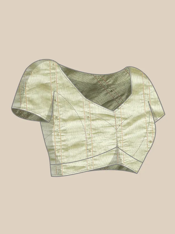 Indian_Women_Lite_Green_Shimmer_Chiffon_Fancy_Border_with_Swarovski_&_foil_work