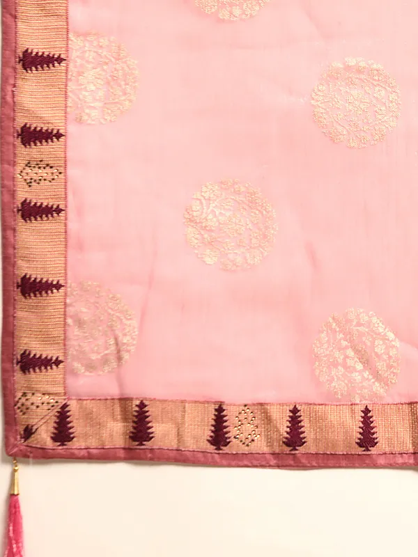 Indian_Women_Lite_Purple_Shimmer_Chiffon_Fancy_Border_with_Swarovski_&_foil_work