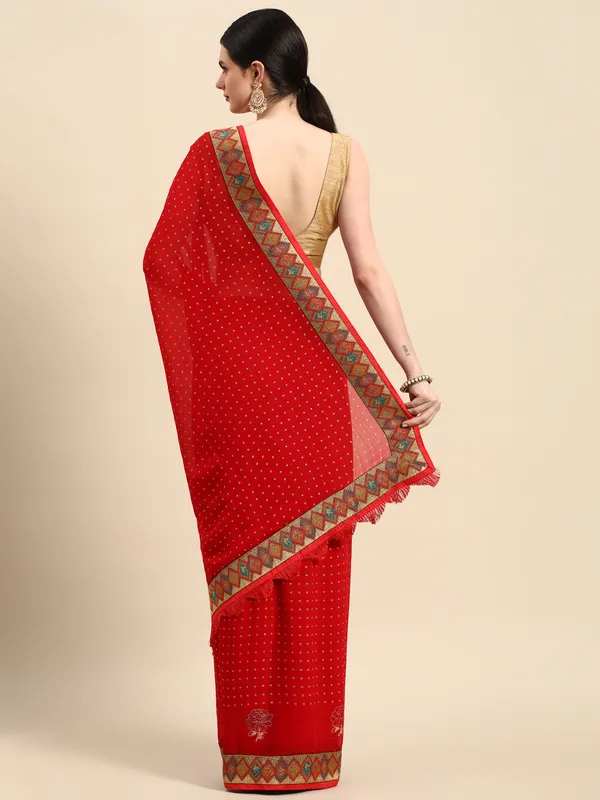 Pink_Zomato___Saree_Butti_Print_With_Swaroski_Diamond_Work