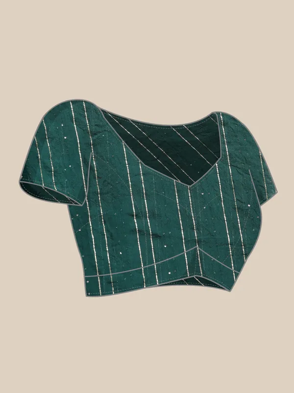 Green_Zomato__Full_Saree_Butti_Print_With_Swaroski_Diamond_Work
