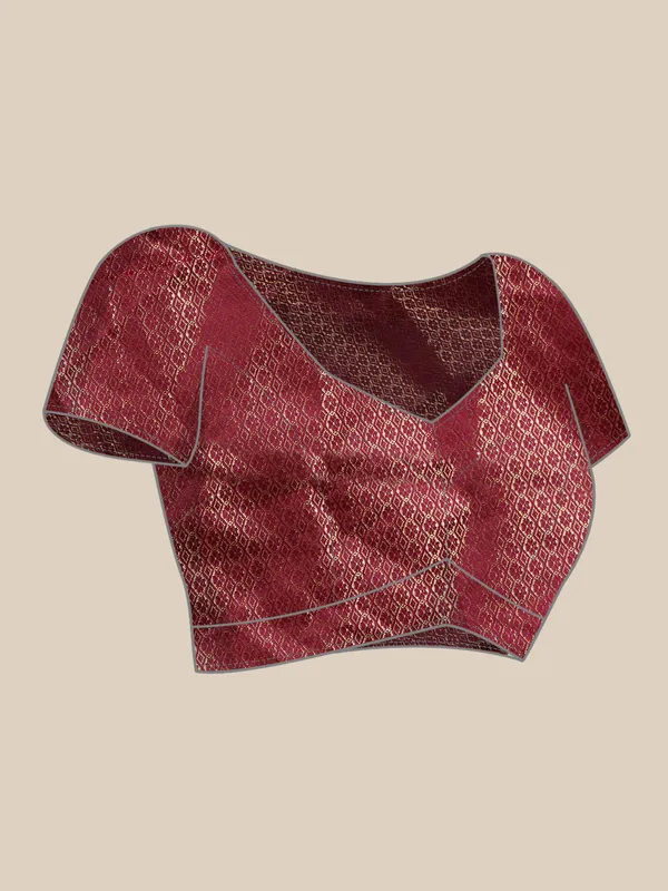 Indian_Women_Purple_Striped_Satin_Silk_Fancy_Border_with_Swarovski_work