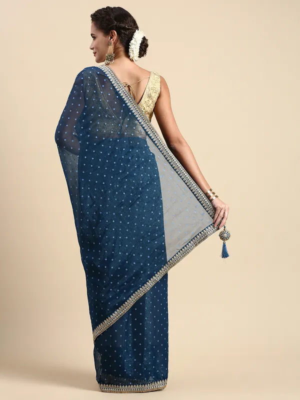 Yellow__Shimmer_Chiffon_Embroidery_Border_with_Foil_Work_Saree