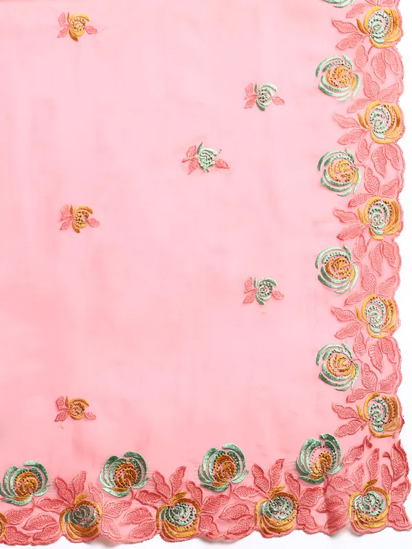 Pink_Soft_Orgenza_Swarovski_Work_Embroidery_Saree