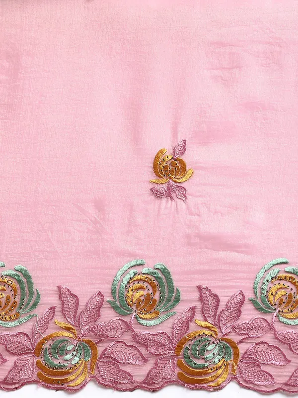 Purple_Soft_Orgenza_Swarovski_Work_Embroidery_Saree