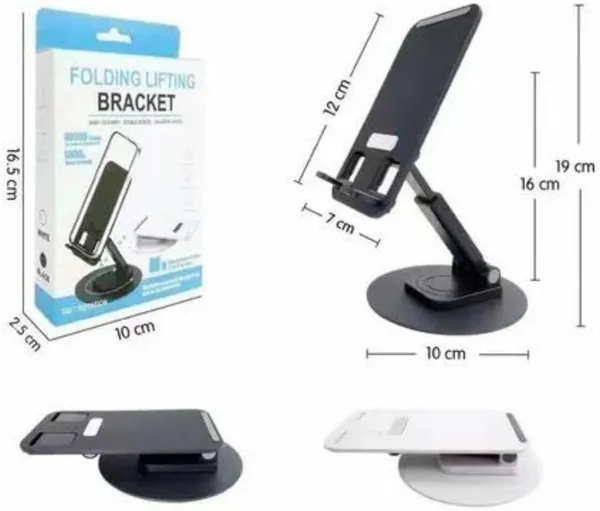 Rotatable_And_Foldable_Tabletop_Mobile_Stand_With_Stable_Metalic_Round_Base_Multiple_Adjustments_Of_Height_And_Angle_Phone_Stand_Mobile_Holder_For_Smartphones_Tablets