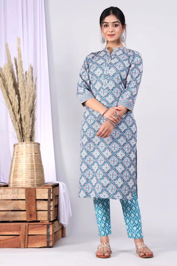 Turkish_Blue_Pure_Cotton_Printed_Casual_Wear_Kurti_for_Women