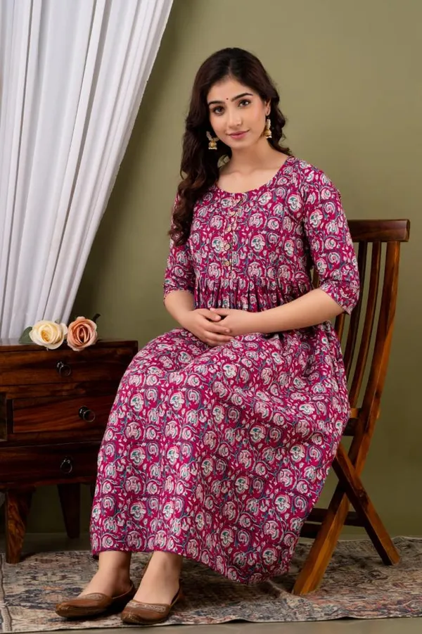 Royal__Cotton_Printed_Maternity_And_Feeding_Kurti_Combo_Of_2