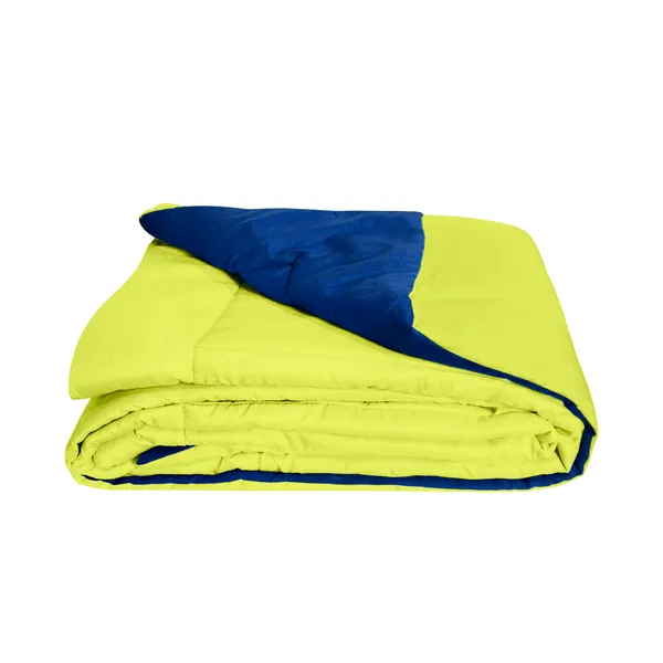 Solid_Single_Comforter_for_AC_Room_(Polyester,_Navy_Blue_and_Yellow)