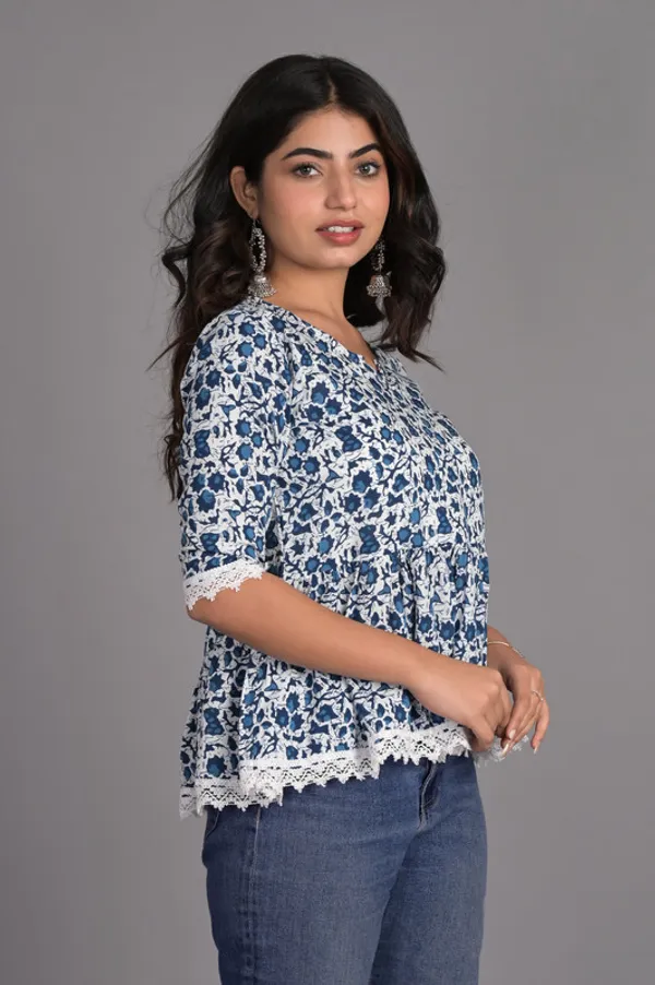 Women_Ethnic_Blue_Printed_Short_Kurti