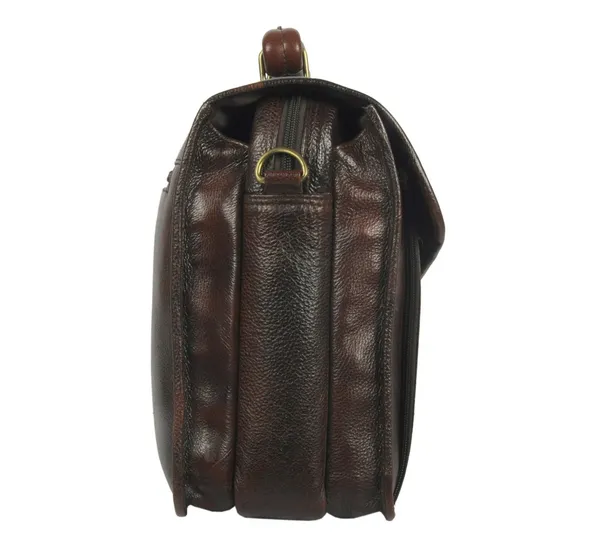 100%_Pure_Black_Leather_Laptop__Bag