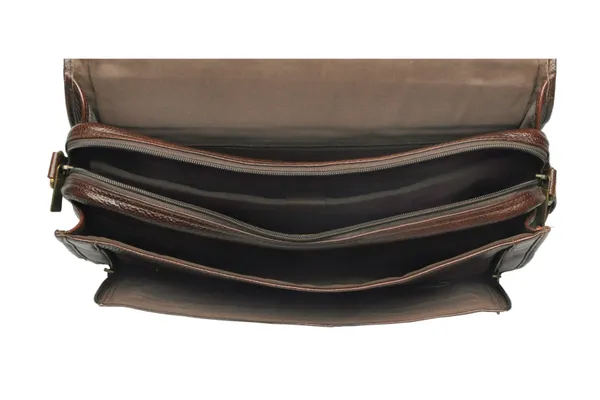 100%_Pure_Black_Leather_Laptop__Bag