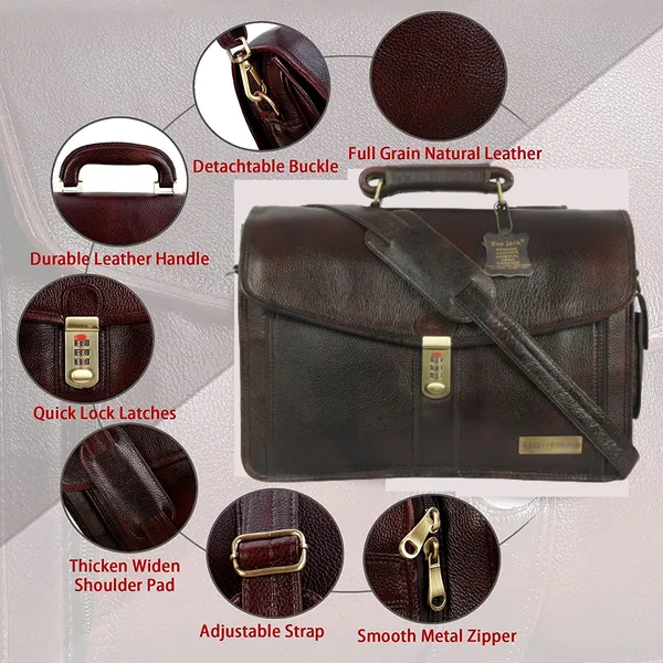 100%_Pure_Black_Leather_Laptop__Bag