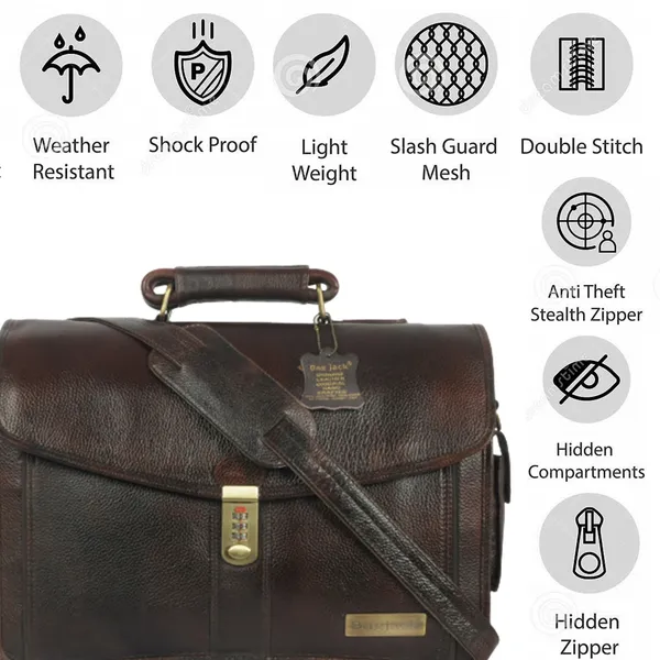 100%_Pure_Black_Leather_Laptop__Bag