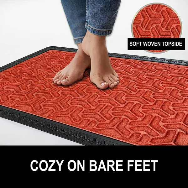Rubber_Bathmat_16_x_24_Inches_Zumbo_Size_Anti_Skid_Red
