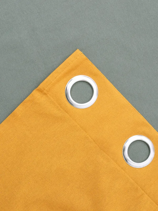 Pack_of_2_Cotton_Masturd_Grey_Arizona_ikatee_Collection_Curtain_Set_for_Window_and_Door