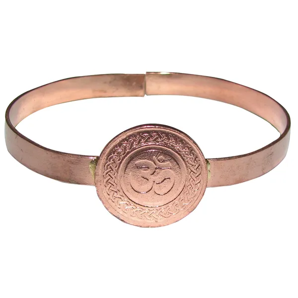 Sidh_Om_Aum_Adjustable_Copper_Bangle_Bracelet