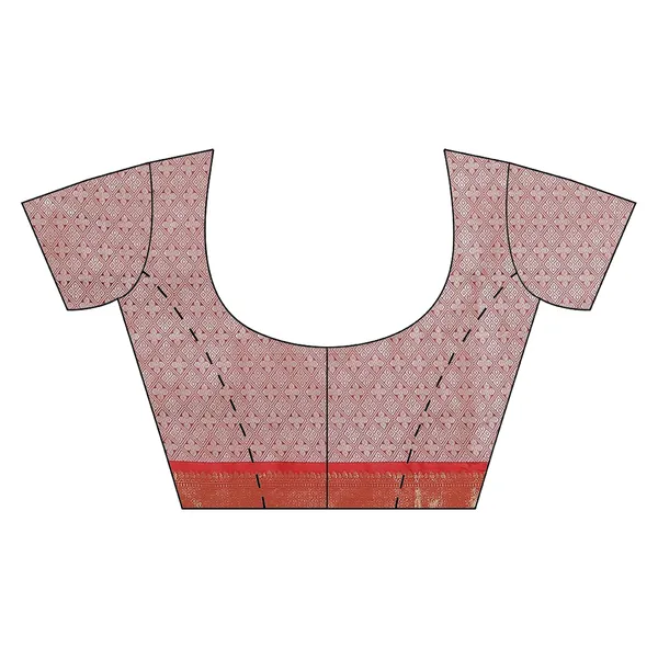 Maroon_Art_Silk_Banarasi_Sarees_For_Women