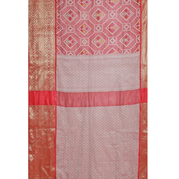 Maroon_Art_Silk_Banarasi_Sarees_For_Women