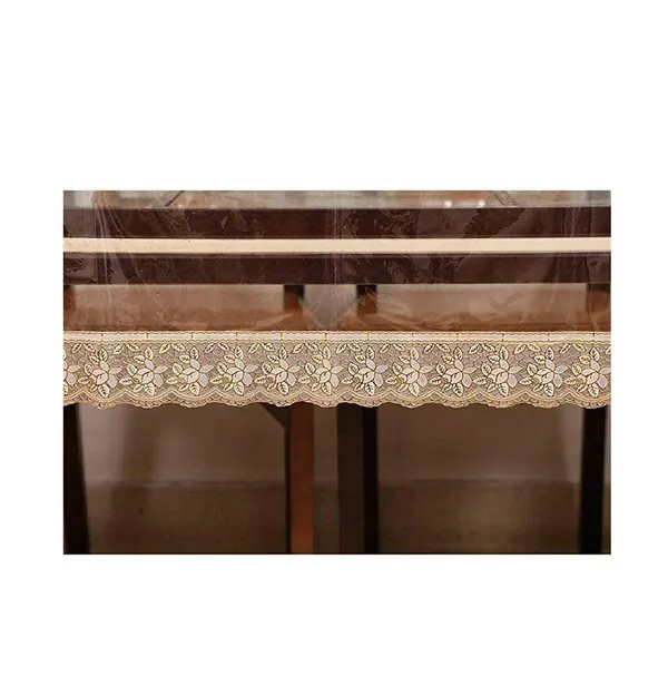 6_Seater_Waterproof_Dining_Table_Cover_with_Golden_Lace_Border,_Transparent_PVC_Plastic_Rectangular_Table_Cover_(Clear_Color,_60X90_Inches,_Pack_of_1)