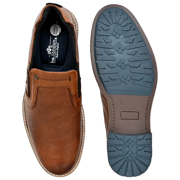 Tan_Leather_Textured_Formal_Slip-On_Shoes