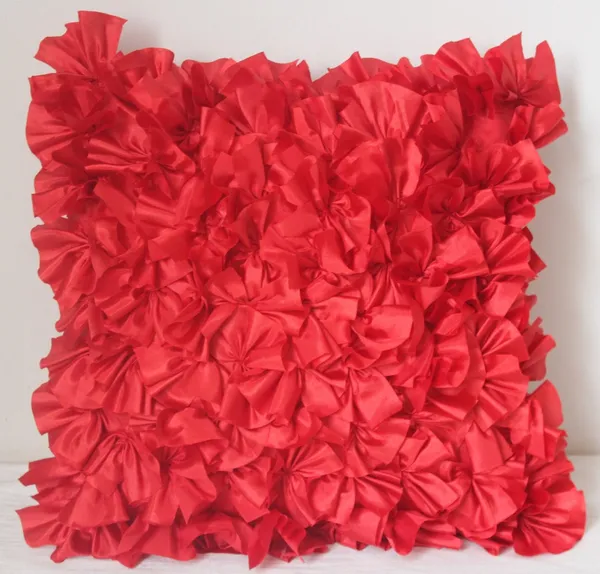 Pack_of_2_Pieces_Polysilk_Red_Tikkal_Ruffle_Cushion_Cover_for_Bedroom_and_Living_Room