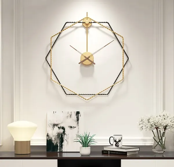 Golden_&_Black_Iron_Premium_&_Elegant_Rust_Free_Wallclock_Of_(24_X_24)_In