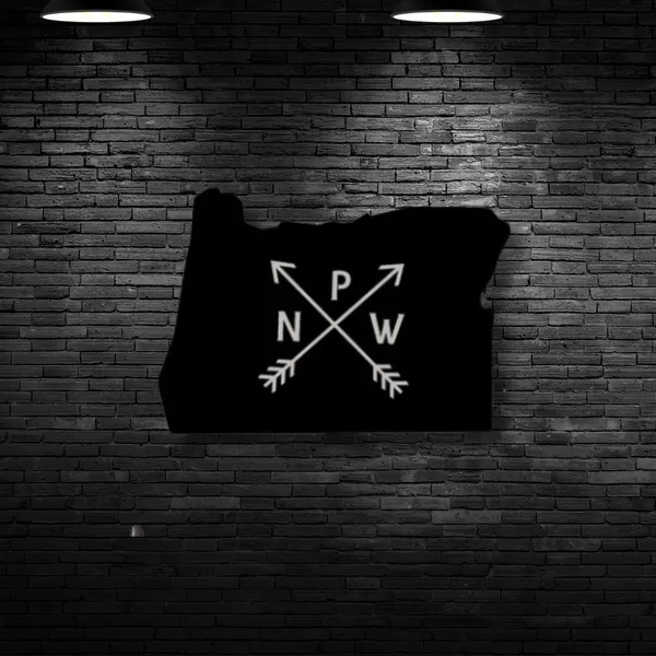 Wooden_Wall_Art_for_Home_Decoration__|_Oregon_Pnw__|_Black