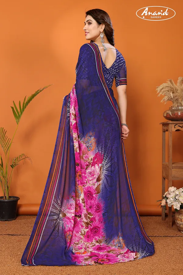 Anand_Sarees_Ombre,_Striped,_Floral_Print_Daily_Wear_Georgette_Saree_(Dark_Blue)