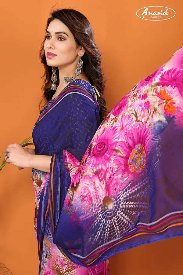 Anand_Sarees_Ombre,_Striped,_Floral_Print_Daily_Wear_Georgette_Saree_(Dark_Blue)