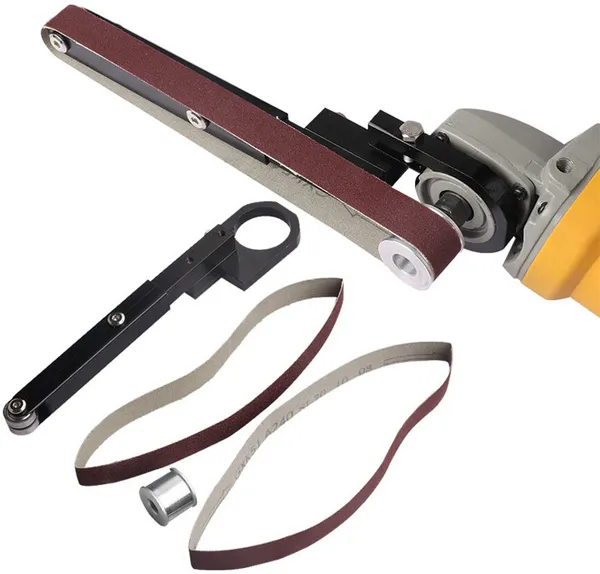 Angle_Grinder_Modified_Diy_Home_Sand_Belt_Angle_Grinder_(0_Mm_Wheel_Diameter)