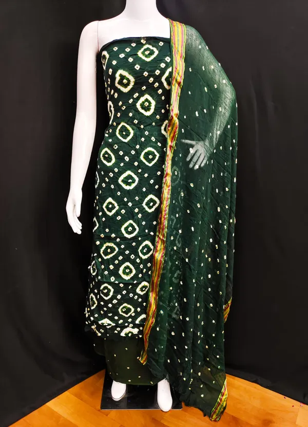 Unstitched_Suit_Dress_Material_|_Sarika_Pure_Cotton_Hand_Bandhej_Bandhani_|_Premium_Unstitched_Suit_Material_For_Her_|_4.50_Meter_Top_&_Bottom_With_2_Meter_Dupatta