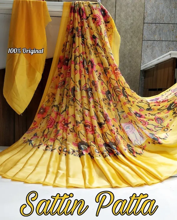 Divyapriya_Printed_Georgette_Big_Satin_Border_Saree_With_Blouse