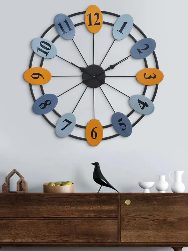 Multicolor_Iron_Premium_&_Elegant_Rust_Free_Wallclock_Of_(24_X_24)_In